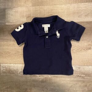 Polo Ralph Lauren Navy Polo 6 months